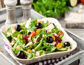 commander salade à  genval 1332